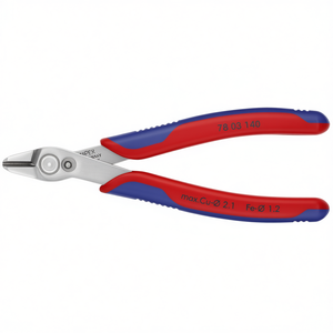 Knipex Electronic Super Knips XL, Têtes polies XL, Poignées multi-composants, Acier INOX, Pince à sertir les fils - Product Image 2