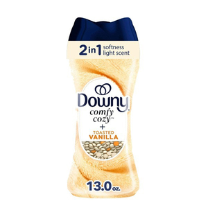 Downy Comfy Cozy In-Wash Laundry Scent Booster Beads, aroma de vainilla tostada, 32,2 oz, suavidad y frescura - Product Image 5