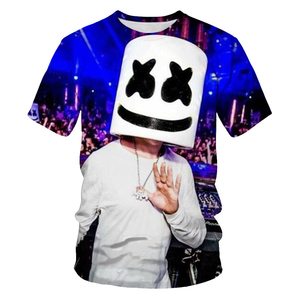T-shirt à manches courtes et col rond pour hommes, imprimé par sublimation, coupe surdimensionnée, bouffée, prix bon marché, 100% polyester, vente en gros - Product Image 3