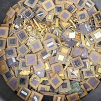Processeur CPU de récupération avec broches plaquées or pour la récupération de métaux précieux, LGA 775, haute teneur en or, état neuf