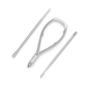 Coupe-ongles à lames droites Pince à cuticules professionnelle Pince à ongles à ressort écologique Tondeuse ergonomique de qualité supérieure - Product Image 3