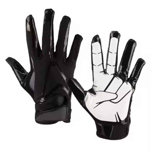 Gants de football américain respirants et légers, les plus vendus, avec poignées antidérapantes, design professionnel à doigts complets, haute qualité - Product Image 1