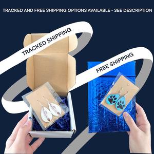 Pendientes de cuentas bohemias con flecos en cascada Andy de diseño turquesa, regalo de joyería único - Product Image 5