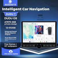 NaviFly DUDUAUTO DUDU7 nouvelle unité principale de voiture Android 12 + 512GB pour 12.9 pouces Xiaomi SU7 Style avec Car Play Android Auto