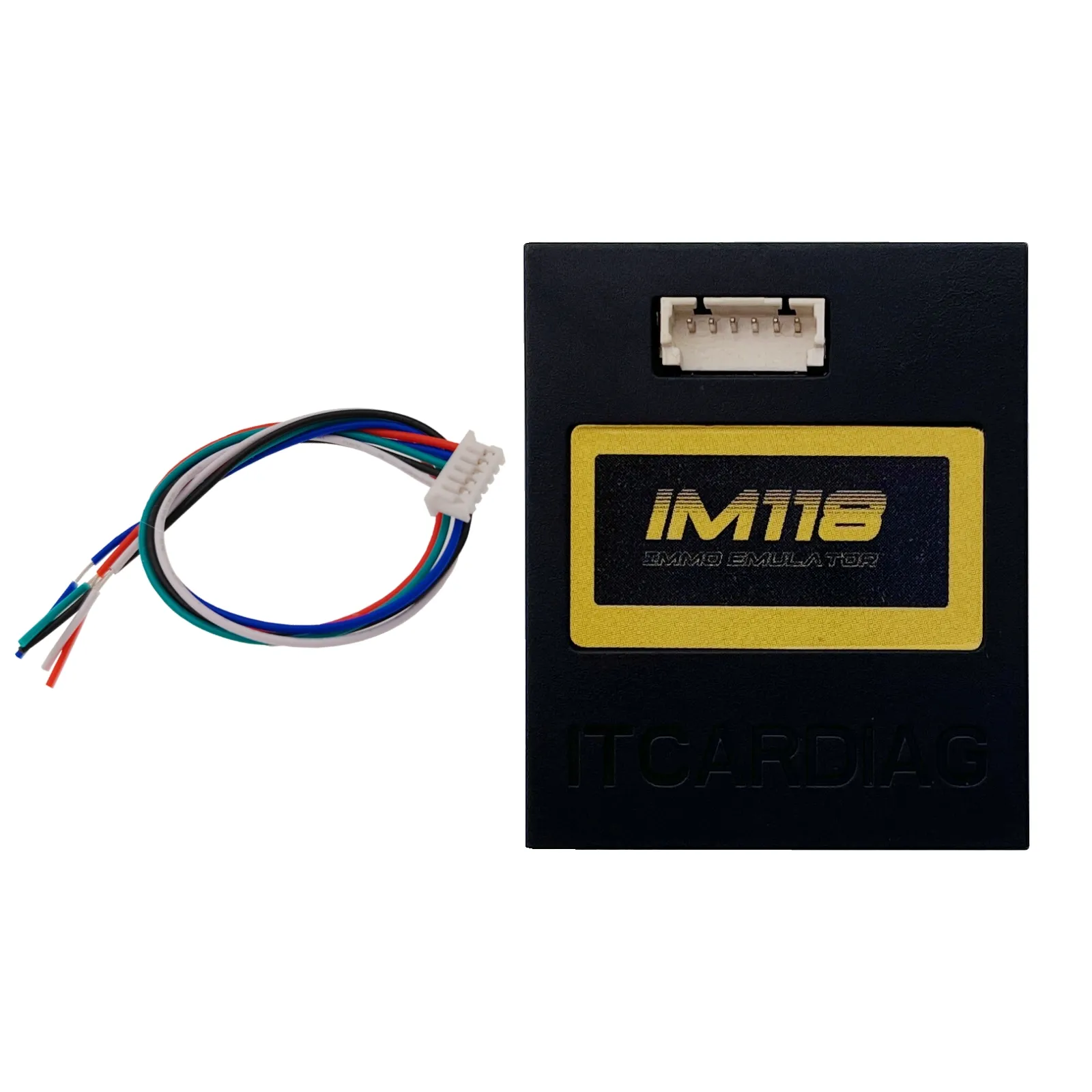 ITCARDIAG IM118 Immo Off oulator per VAG/Mercedes/Opel/Renault/BMW/Fiat V96 aggiornamento con PSA Group e 4C chiave Transponder