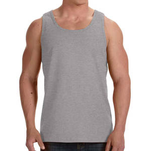 Venta al por mayor de camisas sin mangas de algodón Muscle Gym Workout para hombres - Product Image 4