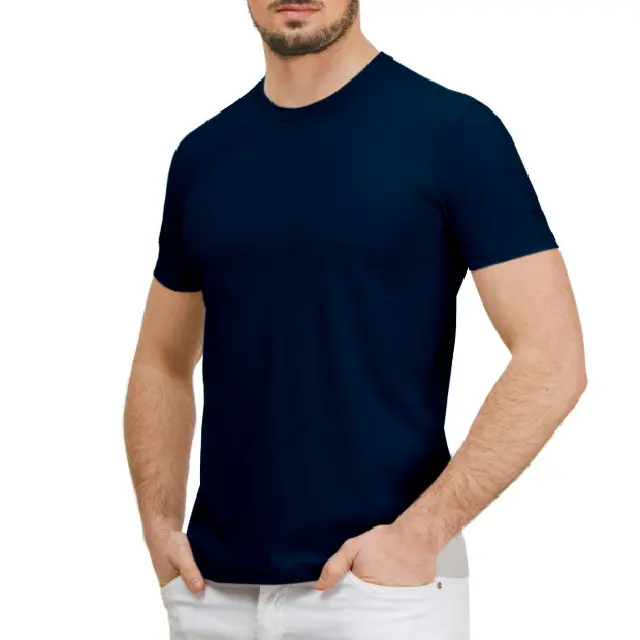 OEM Marca Personalizada Logo Impressão T-shirt100 % Algodão Camisa dos homens de Manga Curta gota ombro T camisa do homem Preço barato por atacado