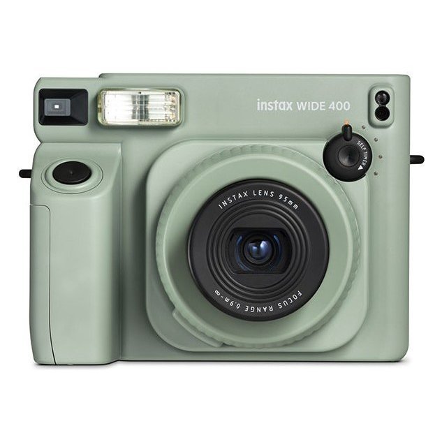Fujifilm for Wide 400 Single Use Instant Camera Green Plastic 16824123