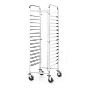 Carrello da Cucina in Argento 470x620x(H)1735mm-HENDI - Product Image 1