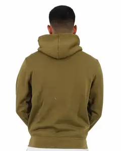 Versatile Trendy Cozy <b>Green</b> <b>Hoodie</b> for Winter Classic Fit with Personalized Digital Printing Logo Customizable Gifts - Product Image 3