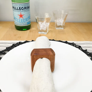 Accesorios de mesa de forma octogonal, servilletero, soporte para anillos, fiestas de boda en casa, restaurante, accesorio para mesa de comedor, soporte de papel tisú - Product Image 2