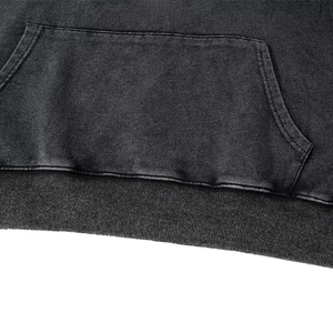 เสื้อฮู้ดผู้ชายลายซีดโอเวอร์ไซส์แฟชั่นวินเทจ - Product Image 4