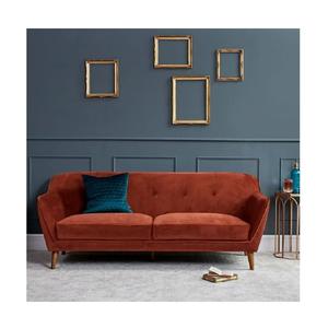 Sofá de sala de estar Diseño moderno Color personalizado y embalaje Marco de madera contrachapada de pino Freddie Sofás de 2 plazas hechos en Vietnam - Product Image 2