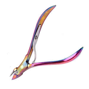 Coupe-ongles multicolore en acier inoxydable à bas prix pour ensemble de manucure et de pédicure - Product Image 1