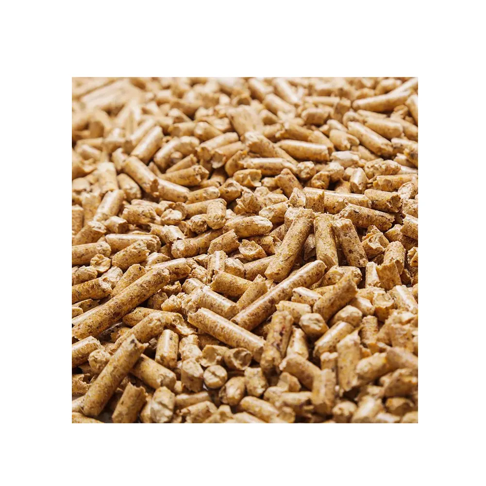 Fabrik hochwertiger natürlicher fester Brennstoff Holzpellets 15 kg-Beutel für VERKAUF gepresst