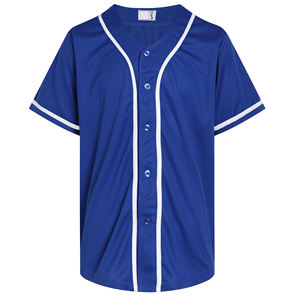 Camiseta de Béisbol Juvenil con Diseño Único para Ligas Infantiles, Prácticas, Juegos, Día Deportivo Escolar, Tejido Transpirable y Ecológico - Product Image 1