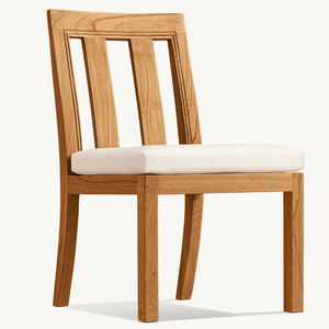 Chaise individuelle sans accoudoirs, style moderne, adaptée à une utilisation en extérieur, équipée d'une mousse douce et durable - Product Image 6