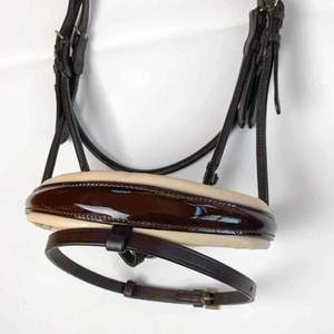 Brida de caballo de cuero genuino multicolor caliente tamaño completo - Product Image 5