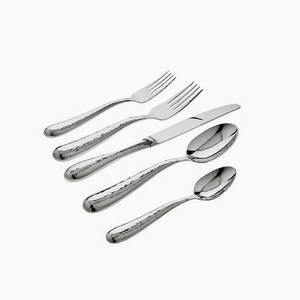 Venta al por mayor de cubiertos de acero inoxidable de larga duración hechos en la India cena de boda atractivo juego de cubiertos de plata acabado para el hogar - Product Image 3