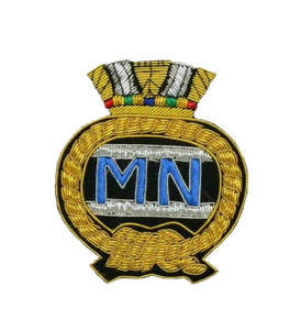 Badges de luxe personnalisés OEM brodés à la main de haute qualité, écologiques, sans nickel, couleur unie - Product Image 6