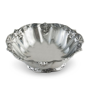 Cuenco para servir comida de Metal de diseño de tendencia, superventas, forma redonda, tamaño mediano, espejo de Metal pulido, cuenco para servir comida rápida - Product Image 1