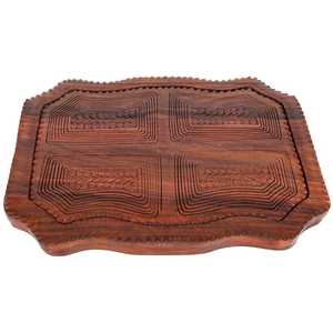 <b>Wooden</b> Handcrafted Dry Fruit <b>Basket</b> Tray Collapsible Foldable Decorative Ideal for Dry Fruit Nuts Snacks Tray Gift for Mum - Product Image 3