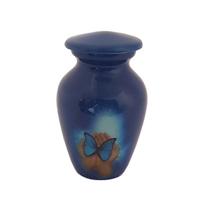 Metal <b>Keepsake</b> Duck Floating Printed Design Modern Design <b>Keepsake</b> Urn <b>for</b> Adult <b>Ashes</b> Classical <b>Keepsake</b> Urn - Product Image 2