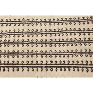 Alfombra Turca Vintage de 5.1x6.5 pies (155x198 cm), Alfombra Marrón con Estampado Animal - Product Image 3