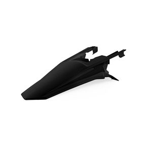 Garde-boue arrière Acerbis en plastique pour moto, combinaison parfaite de garde-boue avant et arrière - Product Image 1