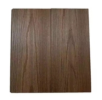 Vente en gros de plancher de terrasse extérieur de style sans lacune terrasse en bois composite WPC résistant aux intempéries.