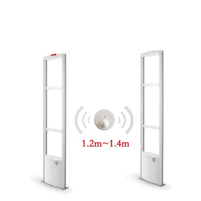 Shopping Malls and Supermarket Security Sensor Gates 8.2mhz Security Rf Gate EAS System 8.2mhz Clothing Store Anti-theft Gate