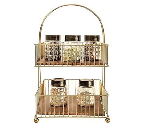Compact Glass <b>Spice</b> Rack Sleek Organization for Every Kitchen - Product Image 4