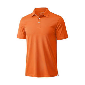 Polos de secado rápido para hombre, camisas de poliéster con cuello informal, manga corta, absorbe la humedad, protección solar, polos para hombre - Product Image 5