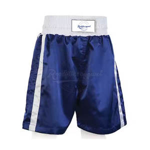 Venta al por mayor de fábrica, pantalones cortos de boxeo Mma DE LUCHA elásticos lisos, tarifa de venta completa, pantalones cortos de boxeo de buena calidad - Product Image 1