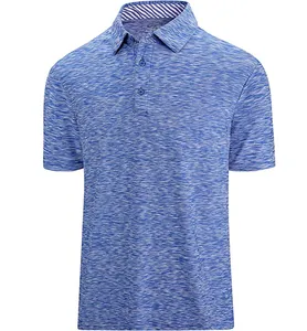 Premium quality men's golf polo shirts available wholesale. Custom-made with a new design for 2023. Crafted from pure cotton