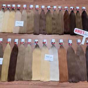 Alta calidad en stock Extensiones de cabello Remy a granel Hairshop Color Cabello humano vietnamita para trenzar - Product Image 6