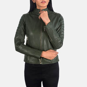 Online Selling Fast Delivery Women's Leather <b>Coat</b> Pakistan Manufacturer <b>Cheap</b> Price Trendy Outfit Women's Leather Jacket - Product Image 4