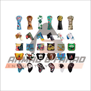 Custom Designed PU Leather Golf <b>Driver</b> Head Cover with Embroidered Logo High Quality <b>Headcovers</b> - Product Image 2