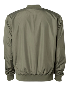 High Quality Winter Men's High Street Style Stand Collar Quick Dry Front Logo 100% Polyester Bomber <b>Jacket</b> - Product Image 3