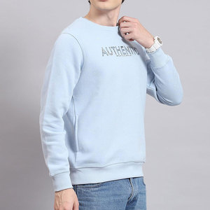 Sudadera moderna de mezcla de algodón para hombre con manga larga Diseño de moda simple Orden superior a granel Sudadera para hombre - Product Image 3