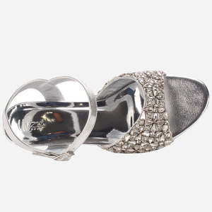 Sandales de mariage HARVA pour femmes, ornées de cristaux - Product Image 4
