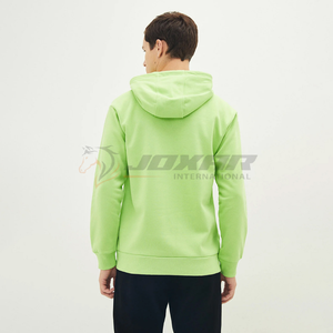 OEM personalizado 100% algodón térmico pulóver Unisex peso pesado 330g Invierno Polar sudaderas con capucha bordado liso teñido para hombres - Product Image 5