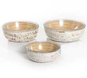 Bol en acrylique transparent fait maison en résine nacre, ustensiles de cuisine pour toutes les occasions, bol à soupe - Product Image 6
