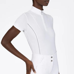 Fournisseur direct d'usine, sous-vêtements équestres sur mesure, chemises de spectacle d'équitation, hauts pour femmes, vêtements d'équitation, chemises - Product Image 2