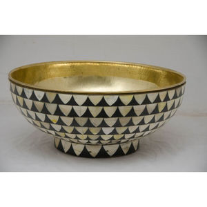 ช็อกโกแลตวันที่ขนมหวานเสิร์ฟชามโลหะทรงกลมชามเสิร์ฟช็อกโกแลตจานครัวในราคาไม่แพง - Product Image 2