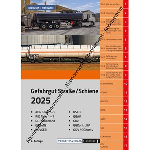 Merce Pericolosa Strada/Ferrovia con Raccolta di Normative ADR/RID - Product Image 1