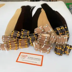 High Quality European Double Drawn Natural Tape Ins Various Colors Real Tape Extensions Human Hair