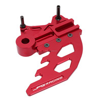 Cache-disque de frein arrière en aluminium CNC rouge JFGRACING pour moto CRF250L CRF300L CRF250 RALLY, accessoires de modification pour moto tout-terrain