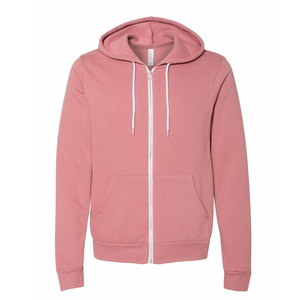 Venta al por mayor cremallera-Up 280 Gsm sudaderas con cremallera de alta calidad polar OEM Logo personalizado liso sudaderas con capucha color personalizado algodón hecho - Product Image 2