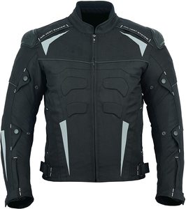 Chaqueta de Motociclismo Deportiva, Talla Grande, Transpirable, Protectora, Ignífuga, % Poliéster con Armadura - Product Image 3